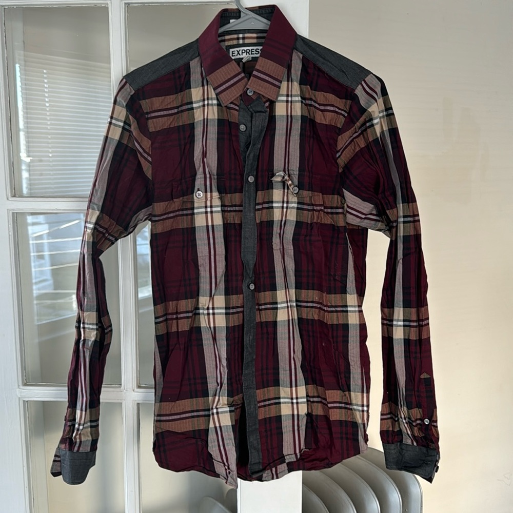 Express S Extra Slim Fit Dress Shirt